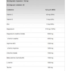 FA Nutrition Xtreme C.H.A.R.G.E. - 500 gr